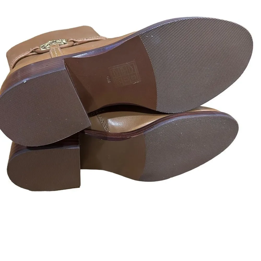 Revolve Tory Burch Brown Miller Ankle Chelsea boots 45mm in Tiramisu